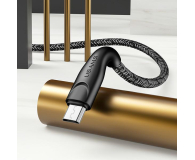 USAMS Kabel pleciony U41 microUSB 3m 2A czerwony - 1569119 - zdjęcie 6